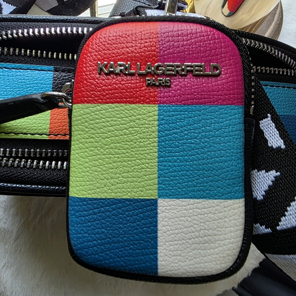 Karl Lagerfeld Multicolor Camara Bag - Picture 10 of 14